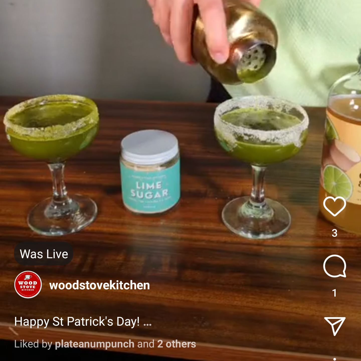 Matcha Mule Dublin St Patrick's Day St. Paddy's Day Cocktail Mixer Mocktail Mixer Ginger and Lime Moscow Mule Lime Sugar Shaken Cocktail Wood Stove Kitchen woodstovekitchen cocktail shaker all-natural ingredients