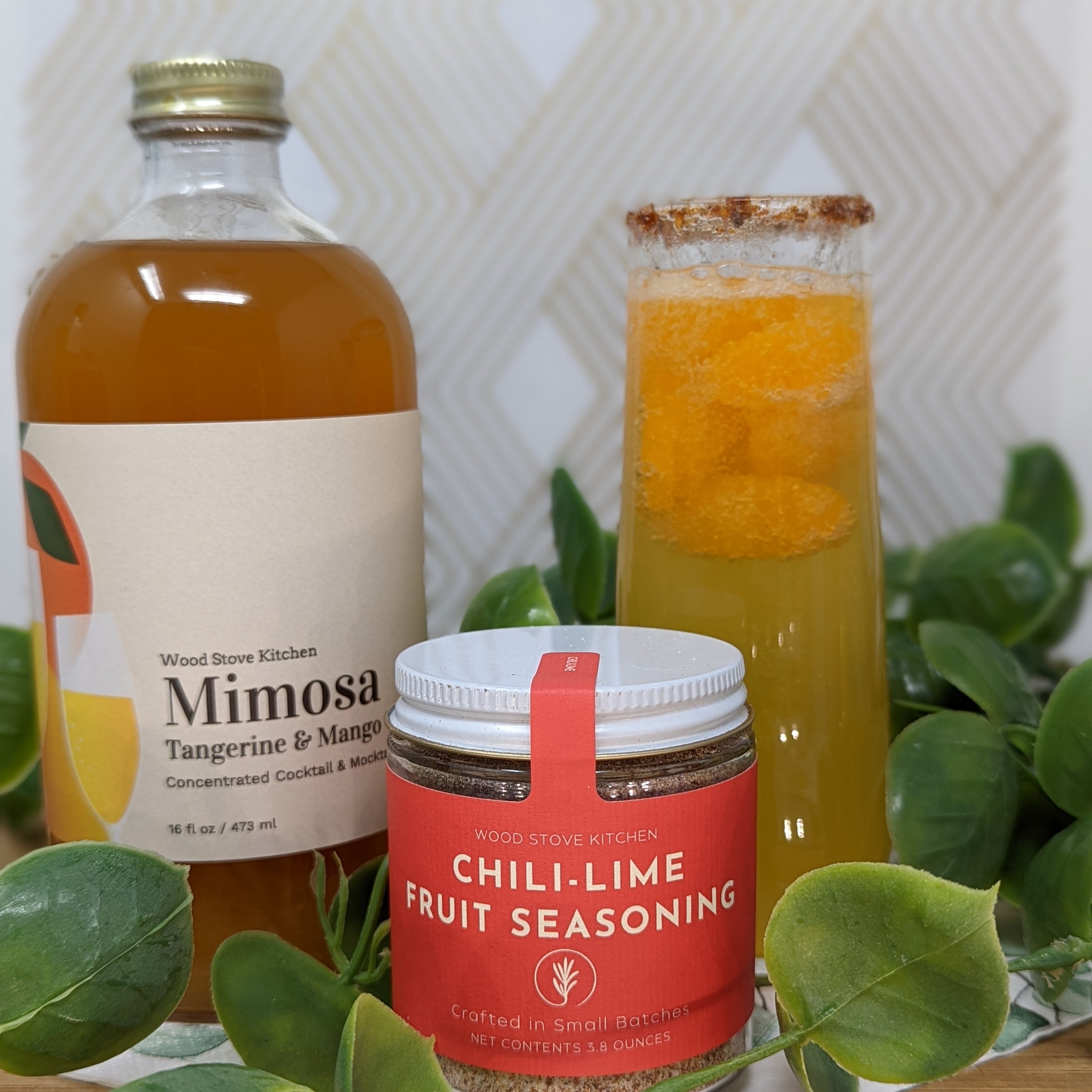 Mimosa (Tangerine & Mango) Mocktail