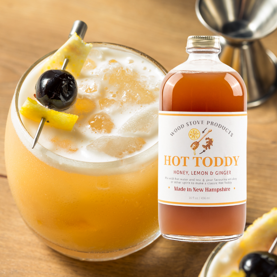 Ginger Whiskey Sour - Hot Toddy Mixer