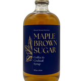 Maple & Brown Sugar Coffee & Cocktail Syrup, 16 fl oz