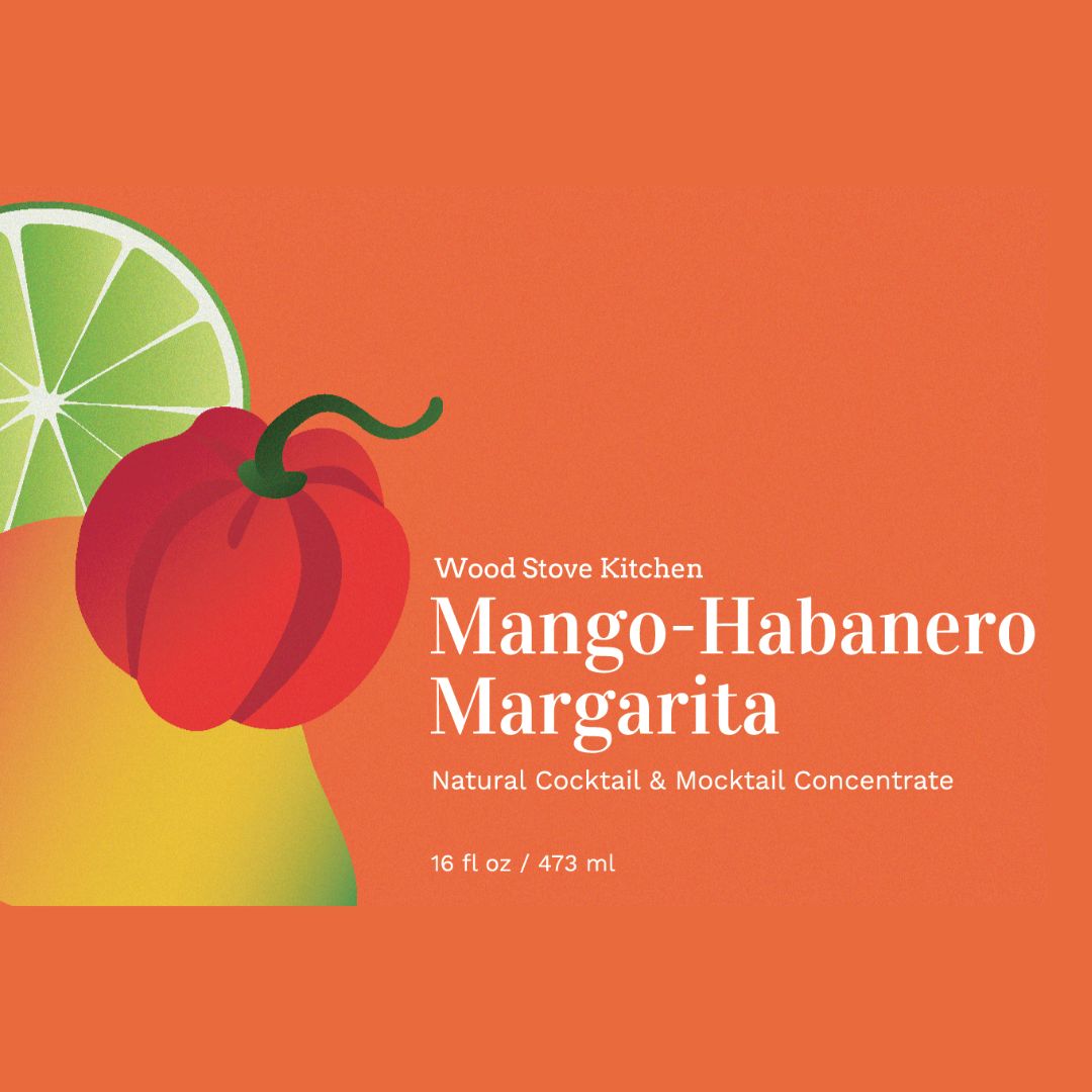 Mango-Habanero Margarita Cocktail & Mocktail Mixer, 16 fl oz