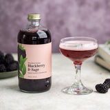 Blackberry & Sage Cocktail & Mocktail Mixer, 16 fl oz