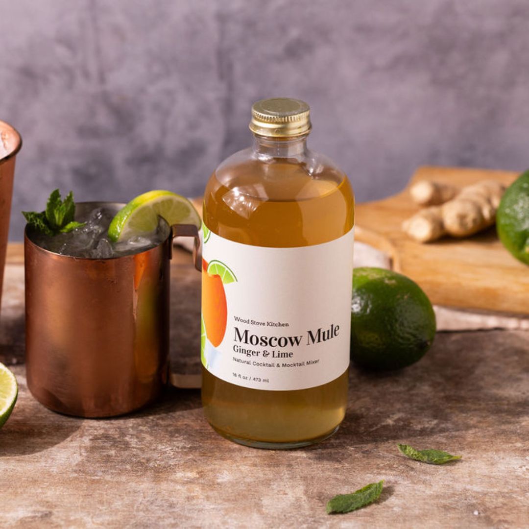 Moscow Mule (Ginger & Lime) Natural Cocktail/Mocktail Mixer