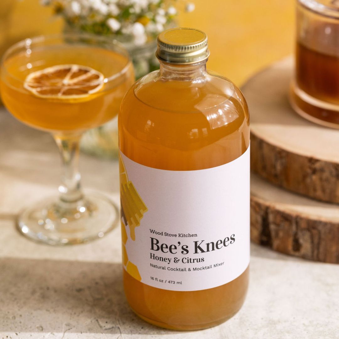 Bee's Knees Cocktail or Mocktail Mixer, 16 oz