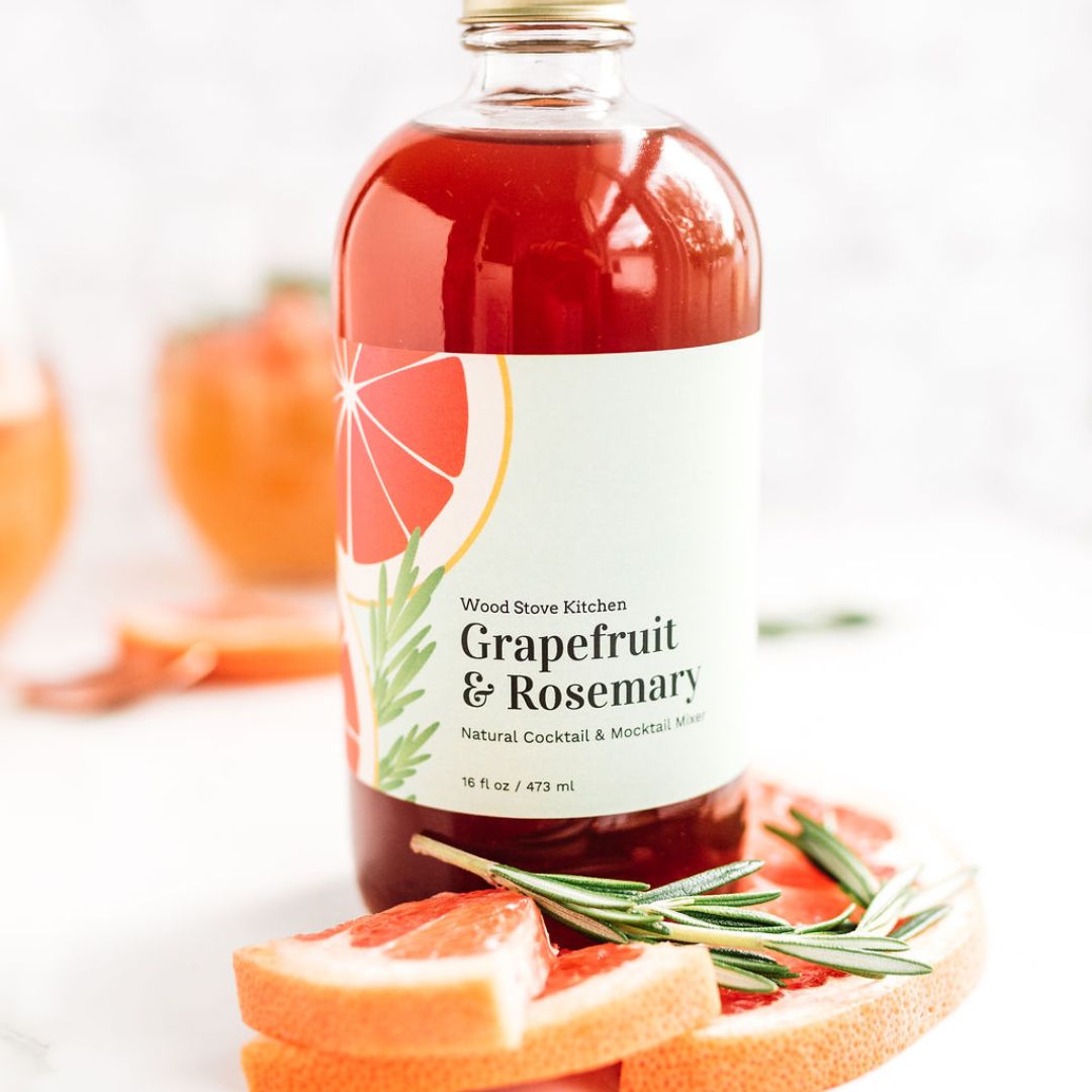 Grapefruit & Rosemary Cocktail-Mocktail Mixer, 16 fl oz