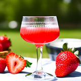 Strawberry-Rhubarb Cocktail & Mocktail Mixer, 16 fl oz