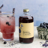 Blueberry & Lavender Cocktail & Mocktail Mixer, 16 fl oz