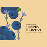 Blueberry & Lavender Cocktail & Mocktail Mixer, 16 fl oz