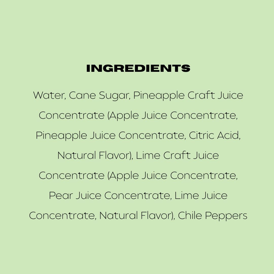 Margarita (Spicy Pineapple & Lime) Mixer, 16 fl oz