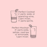 Rose, Honey & Lemon Cocktail & Mocktail Mixer, 16 fl oz