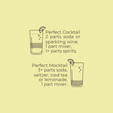 Strawberry & Basil Cocktail & Mocktail Mixer, 16 fl oz