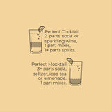 Blueberry & Lavender Cocktail & Mocktail Mixer, 16 fl oz