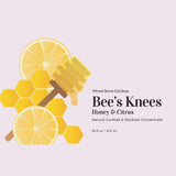Bee's Knees Cocktail & Mocktail Mixer, 16 fl oz