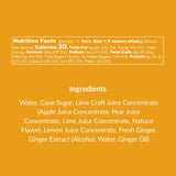 Moscow Mule (Ginger & Lime) Cocktail & Mocktail Mixer, 16 fl oz