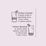 Bee's Knees Cocktail & Mocktail Mixer, 16 fl oz