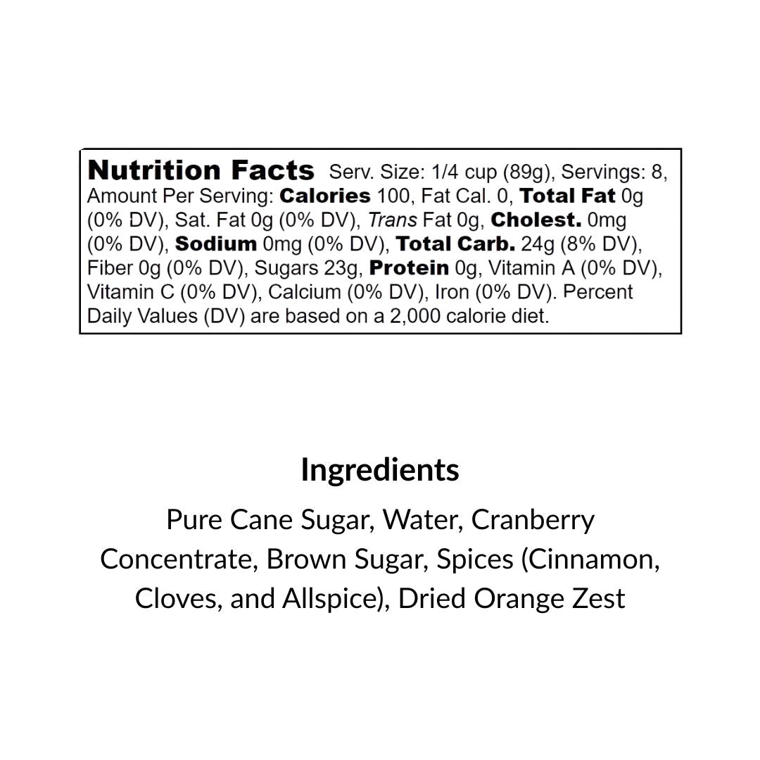 Mulling Syrup, 16 fl oz