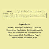 Strawberry & Basil Cocktail & Mocktail Mixer, 16 fl oz