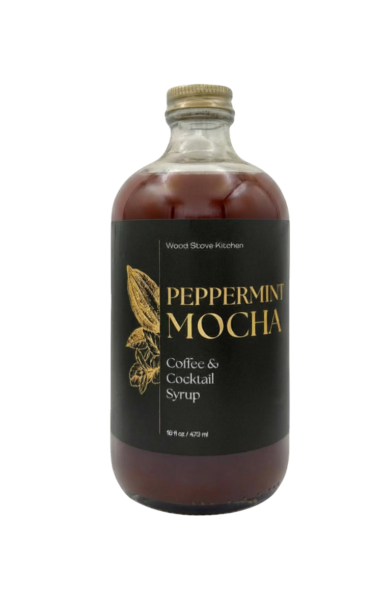 Peppermint Mocha Coffee & Cocktail  Syrup, 16 fl oz