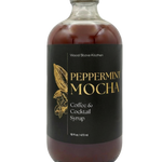 Peppermint Mocha Coffee & Cocktail  Syrup, 16 fl oz