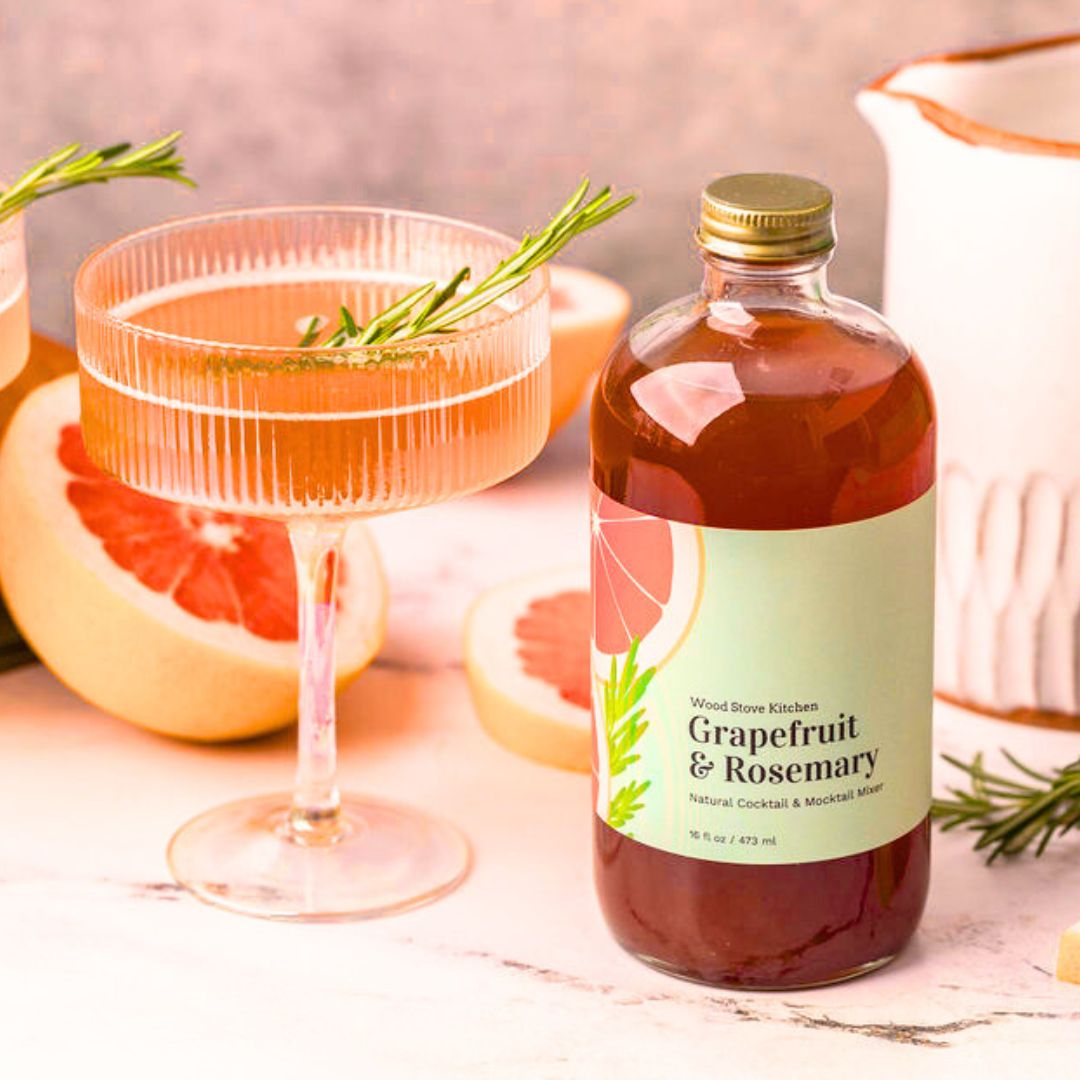 Grapefruit & Rosemary Cocktail-Mocktail Mixer, 16 fl oz