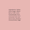 Blackberry & Sage Mixer, 16 fl oz
