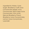 Blueberry & Lavender Mixer, 16 fl oz