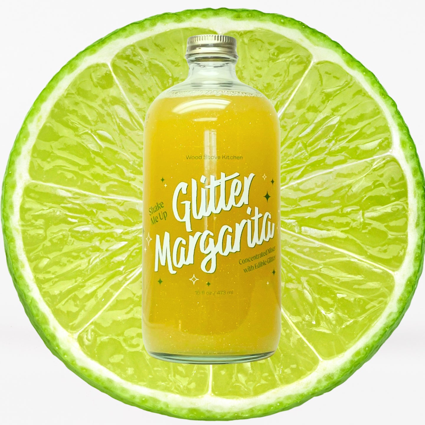 Glitter Margarita Mixer, 16 fl oz