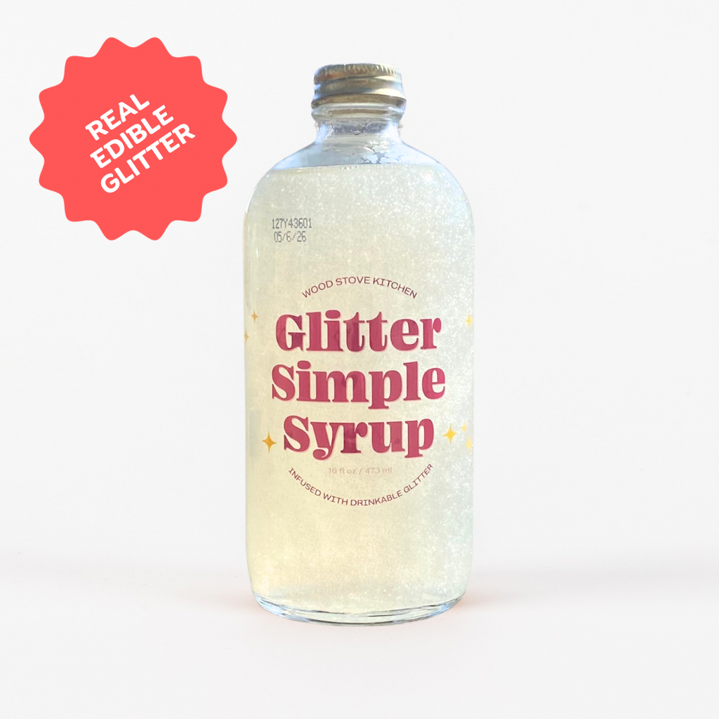 Rich Simple Syrup Glitter Simple Syrup, 16 fl oz