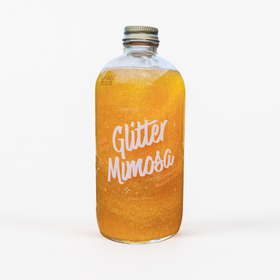 Glitter Mimosa Mixer, 16 fl oz