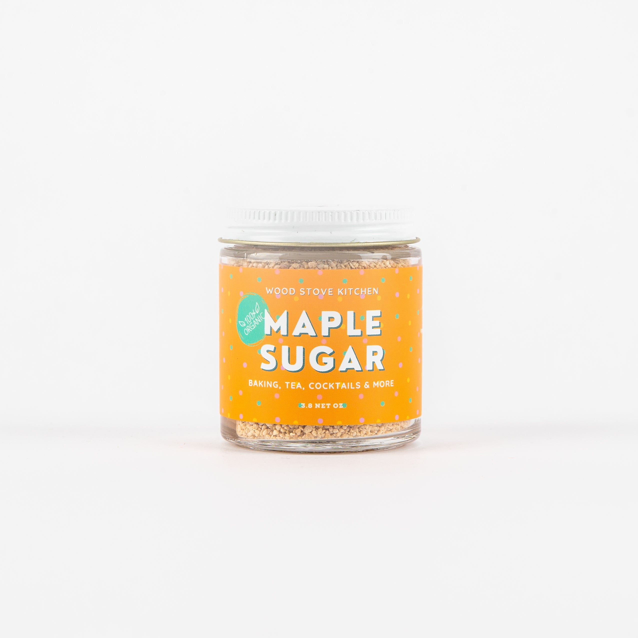 Organic Maple Sugar for Baking, Tea, Cocktails & More