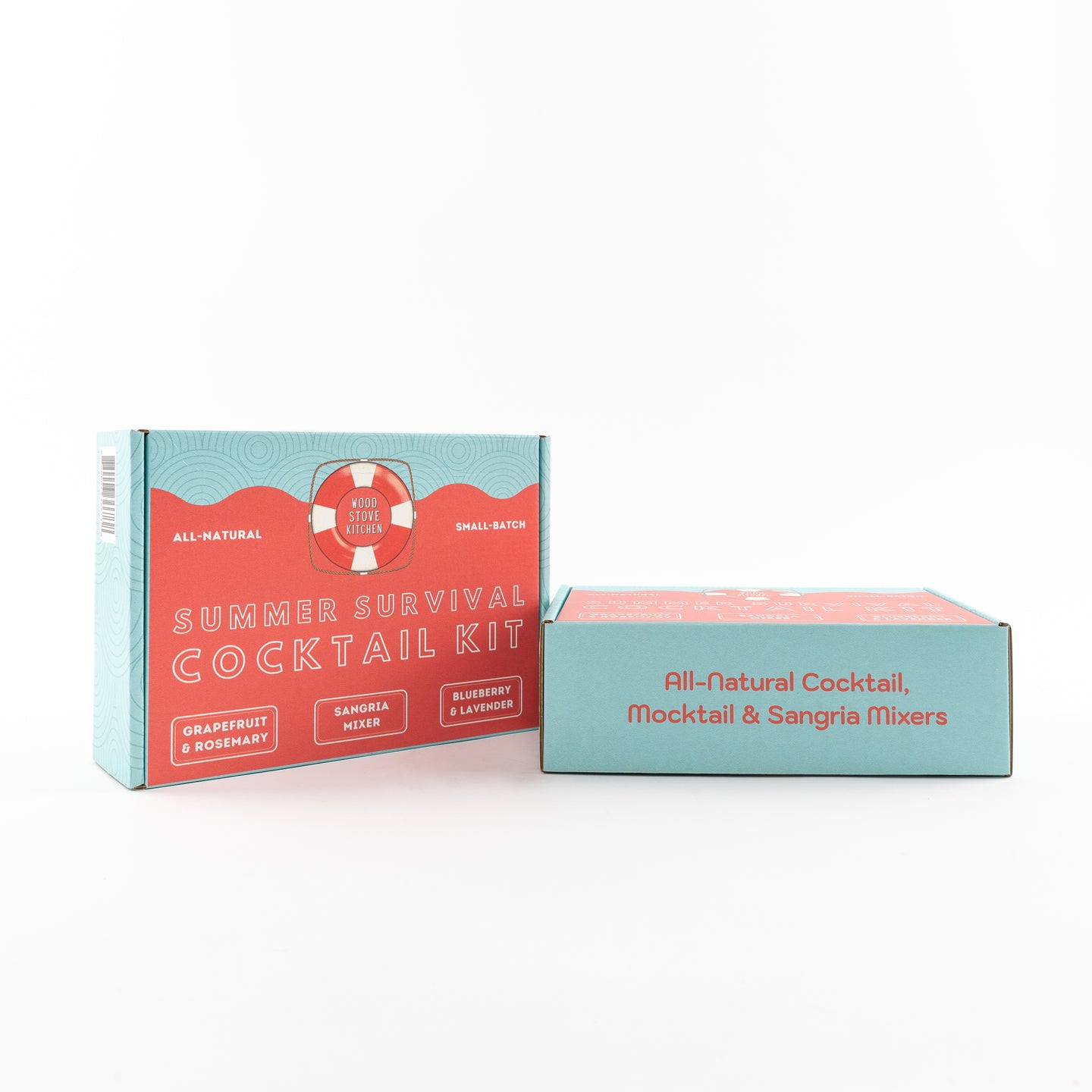 Summer Survival Cocktail Kit - 16oz Grapefruit & Rosemary, 16oz Sangria Mixer, 16oz Blueberry Lavender