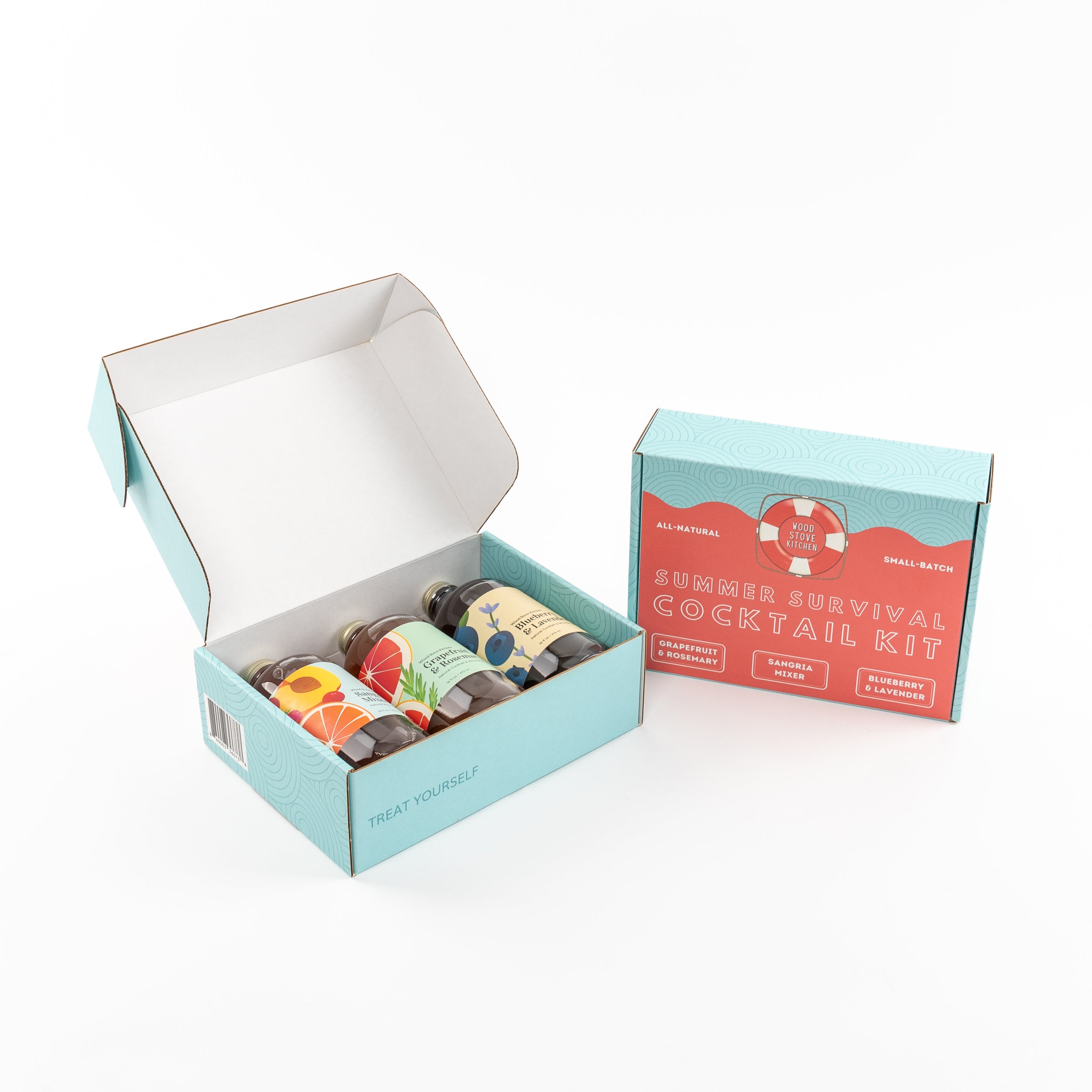 Cove Cocktail Kit & Hope Cove Candle Gift Box - Devon Cove Produce Limited