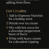 Peppermint Mocha Coffee & Cocktail  Syrup, 16 fl oz