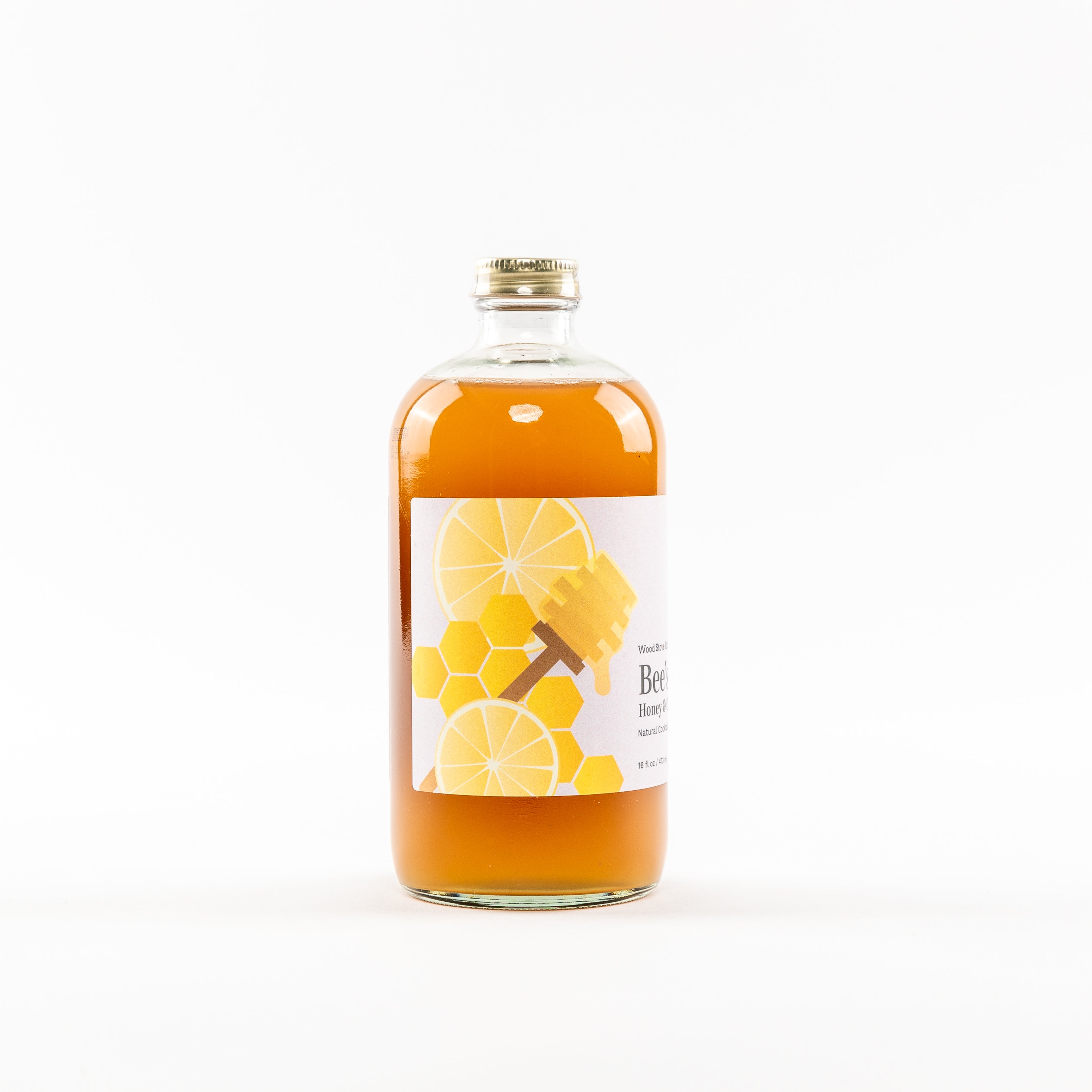 Bee's Knees Cocktail or Mocktail Mixer, 16 oz