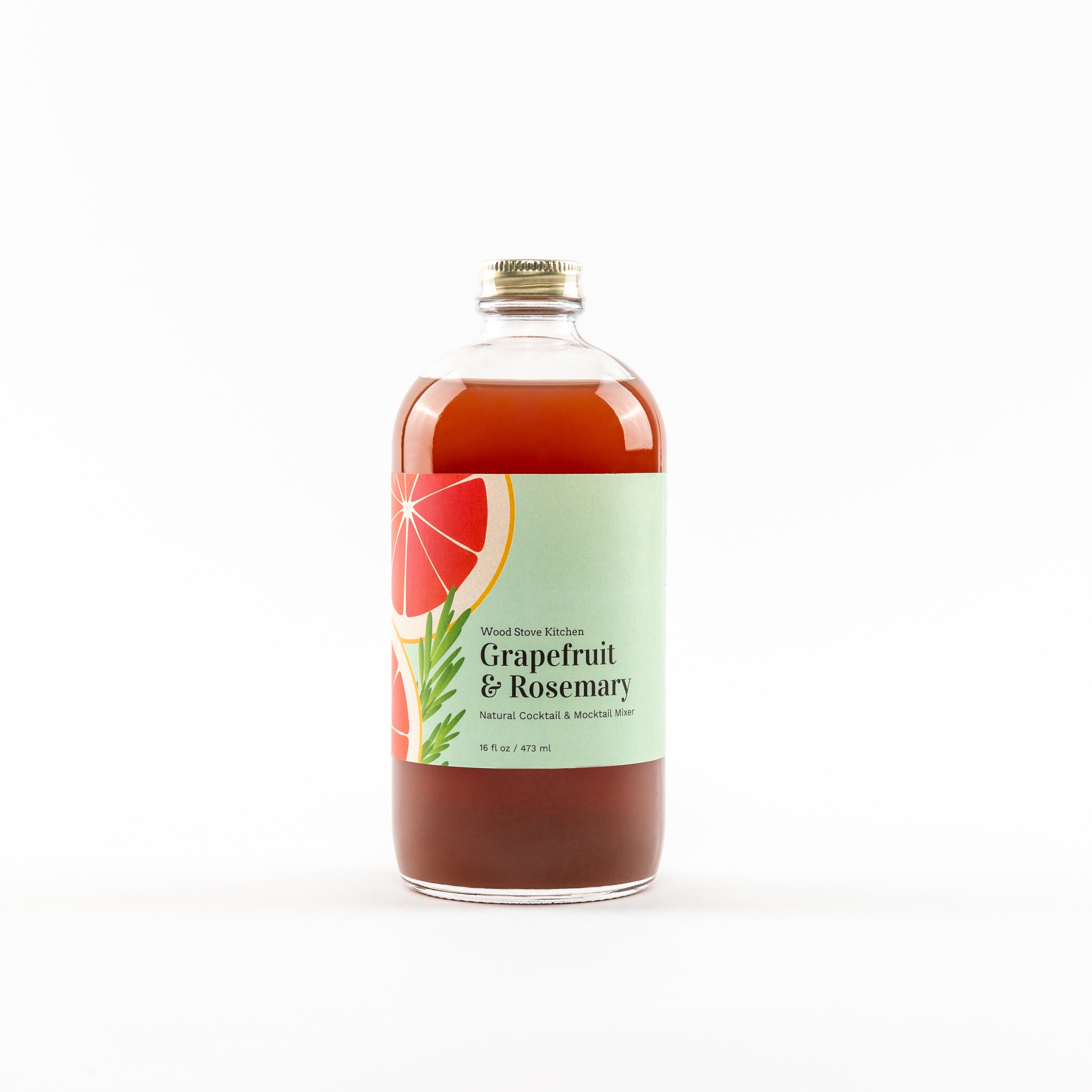 Wood Stove Kitchen - 'Grapefruit & Rosemary' Cocktail Mixer (16OZ) - The  Epicurean Trader