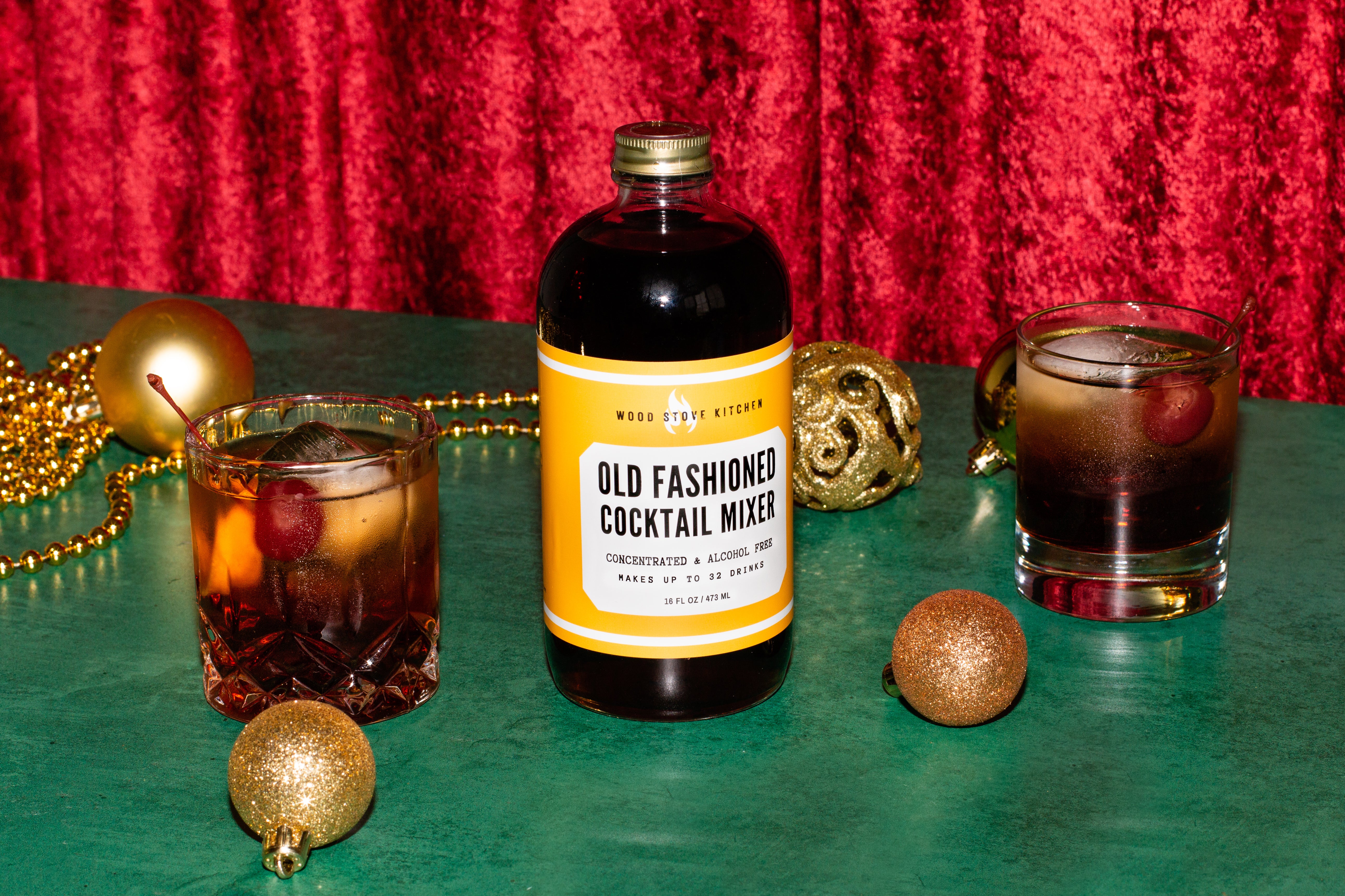 Old Fashion Cocktail Syrup- for Mocktails or Cocktails