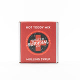 Winter Survival Kit: 8 fl oz Hot Toddy & 8 fl oz Mulling Syrup